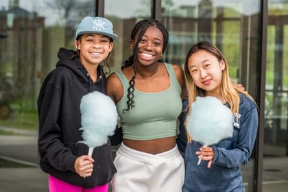 Students at Abbot Bazaar