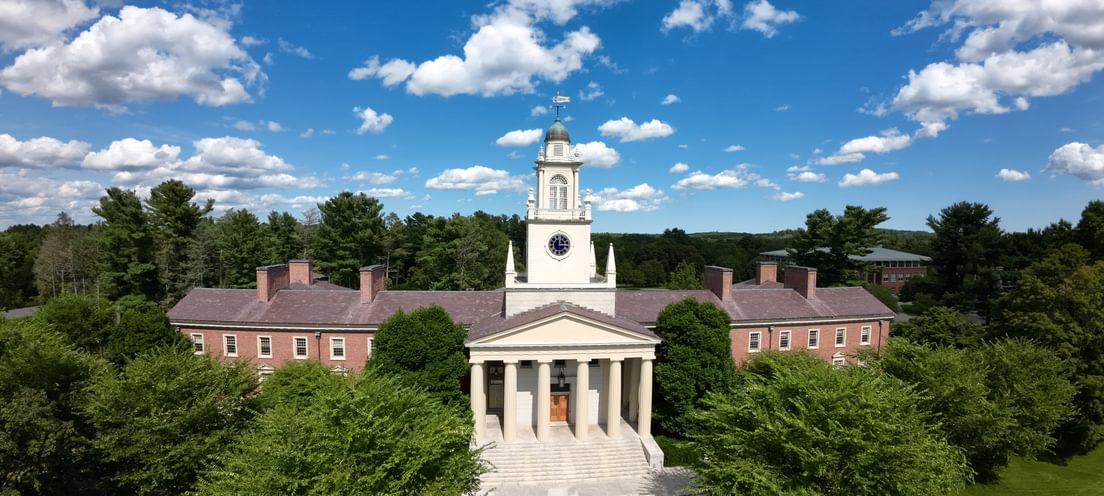 Samuel Phillips Hall in Spring