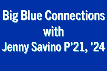 Big Blue Connections with Jenny Savino graphic