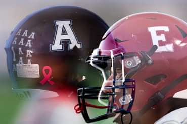 Andover and Exeter Football Helmets