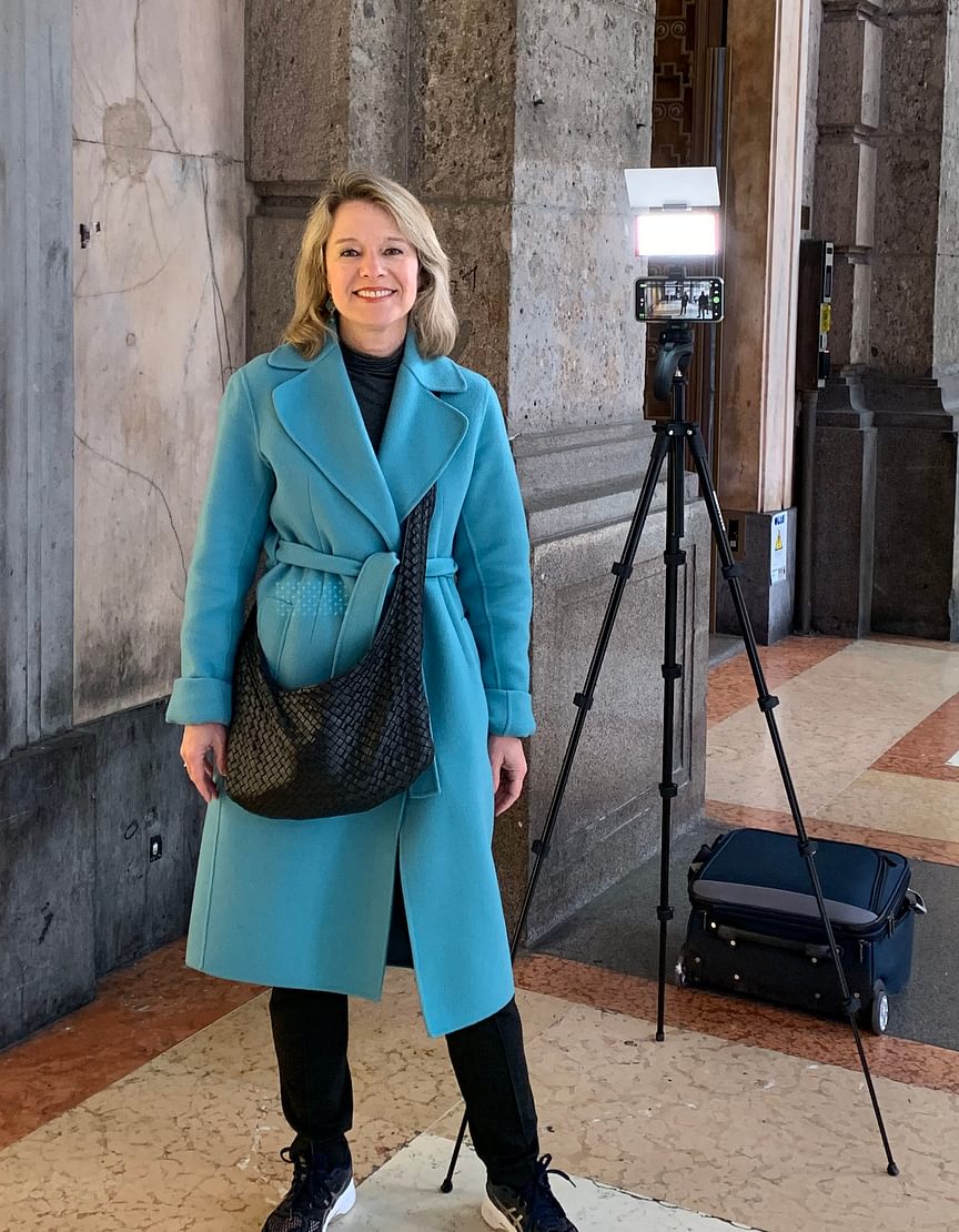 Amy Kellogg reporting live