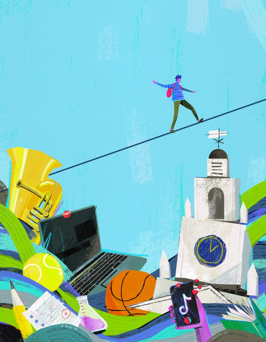 Magazine Cover Illustration