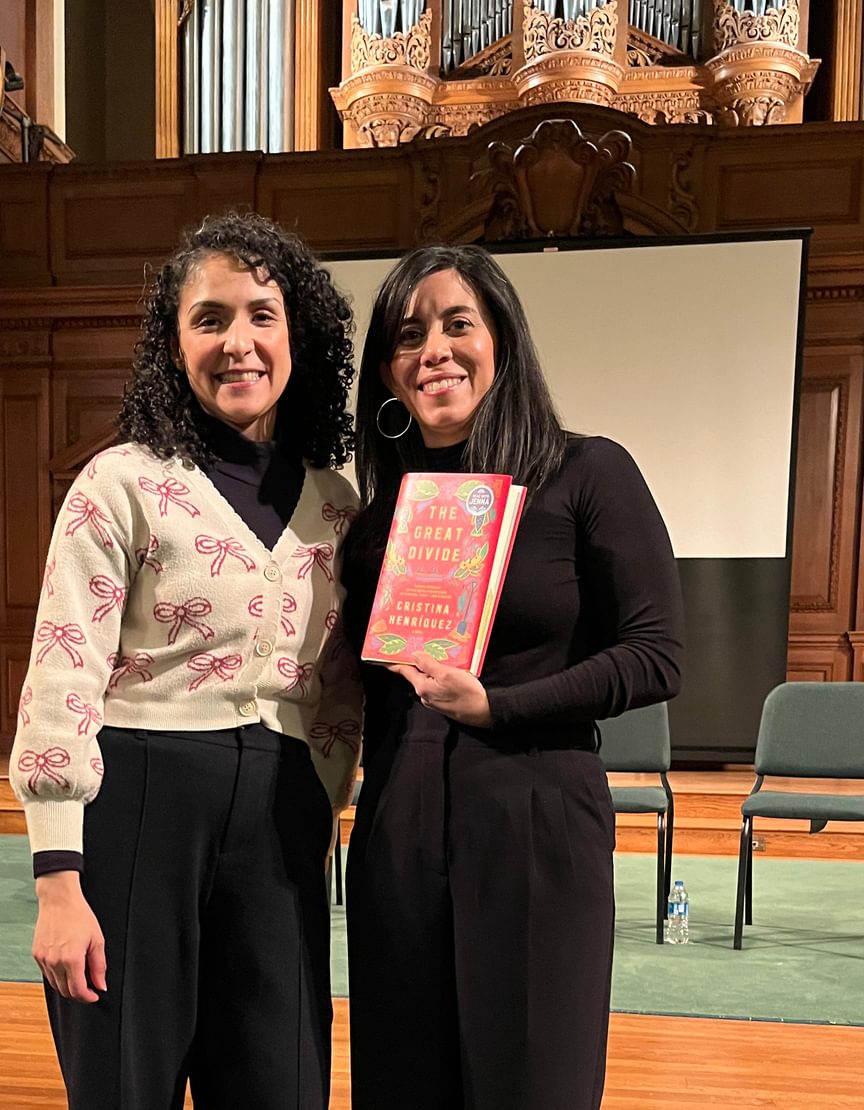 Cristina Henríquez in Cochran Chapel