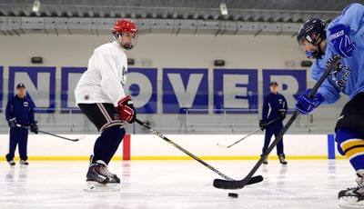 Hockey Players on Ice