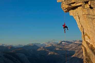 Jimmy Chin Climbing