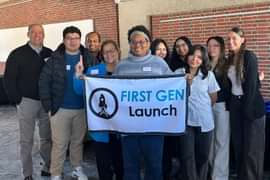 Andover students, faculty and staff at first-gen event