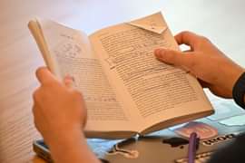 Student reading Jane Austen’s Pride and Prejudice