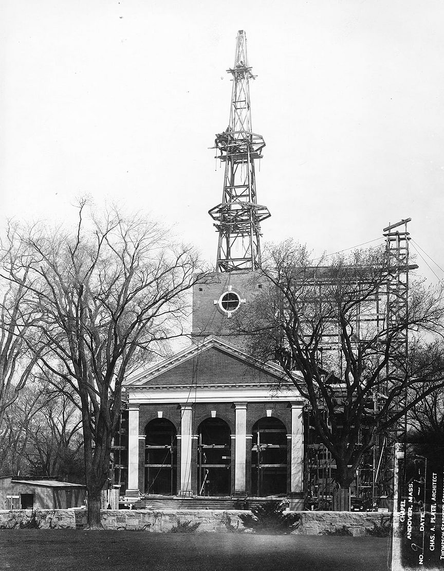 Cochran Chapel construction