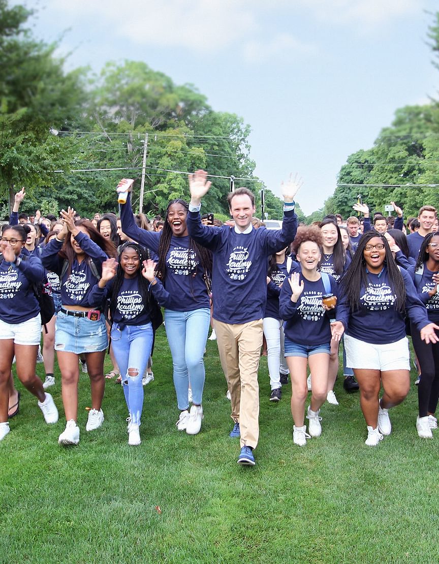 John Palfrey with students