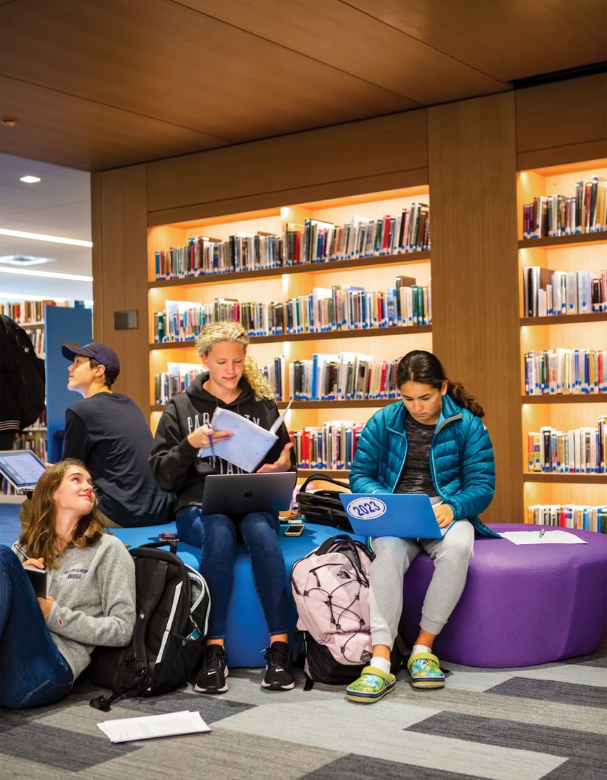 Students gathering in the OWHL