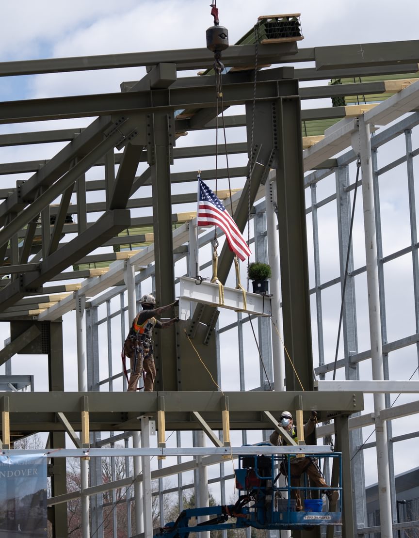Pan Athletic Center "Topping Off" Ceremony