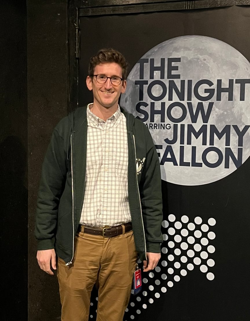 Jon Adler at 30 Rock offices of The Tonight Show