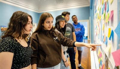 Students at whiteboard