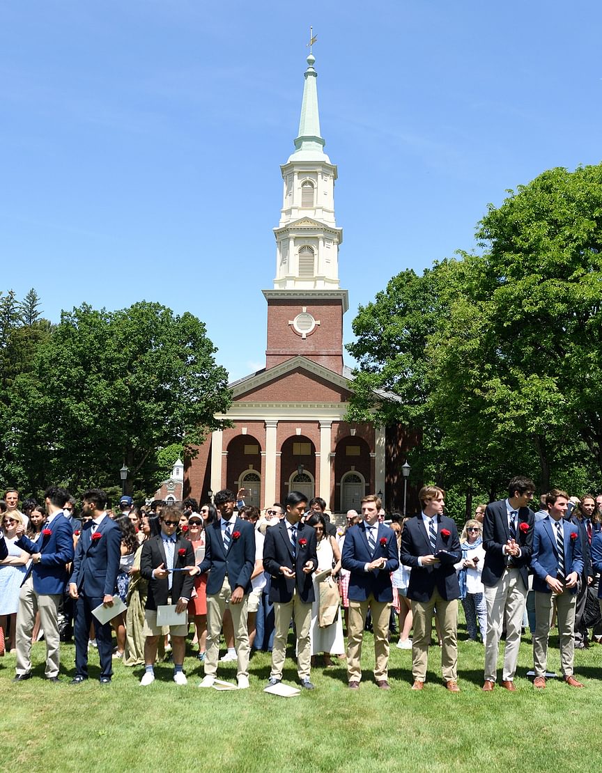 Cochran Chapel at Commencement