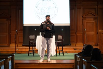 Kevin Olusola '06. Photo by Jessie Wallner