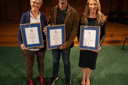 Carroll R. Bogert ’79, William A. Ellis III ’80, and Vanessa B. Kerry ’95