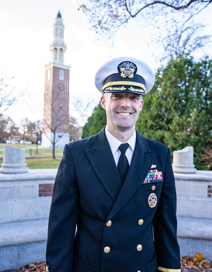 Capt. Hunter D. Washburn ’00, USN