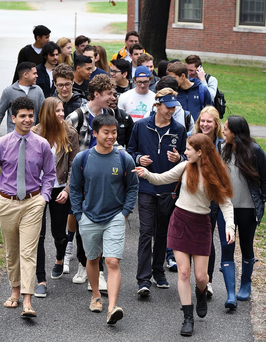 Students Walking