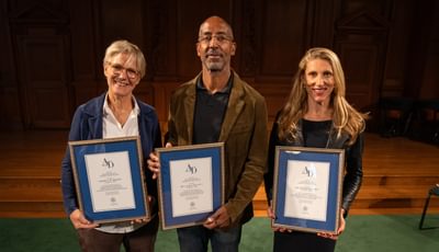 Carroll R. Bogert ’79, William A. Ellis III ’80, and Vanessa B. Kerry ’95