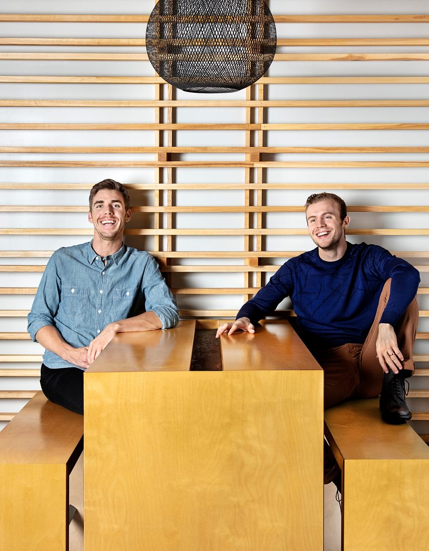 Andrew Townson ’10 and David Forster of PekoPeko ramen restaurant