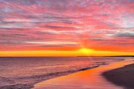 Sunset in Cape Cod